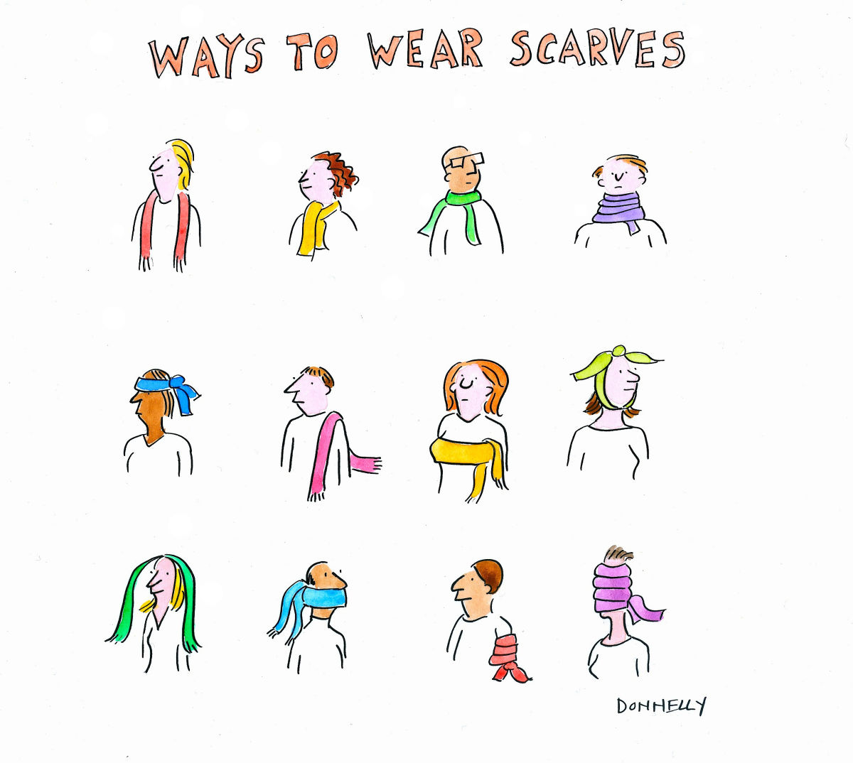 Pro tips. (Cartoon by Liza Donnelly.)