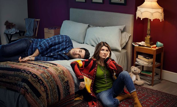 "Sharon Horgan and Rob Delaney are as sharp and scabrous as ever." (image via radiotimes)