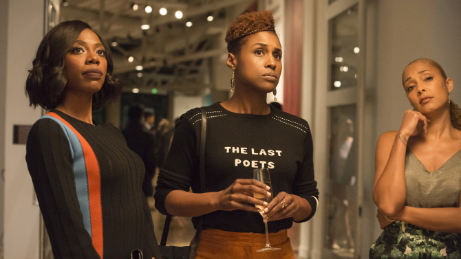 Issa Rae slays. (image via HBO)