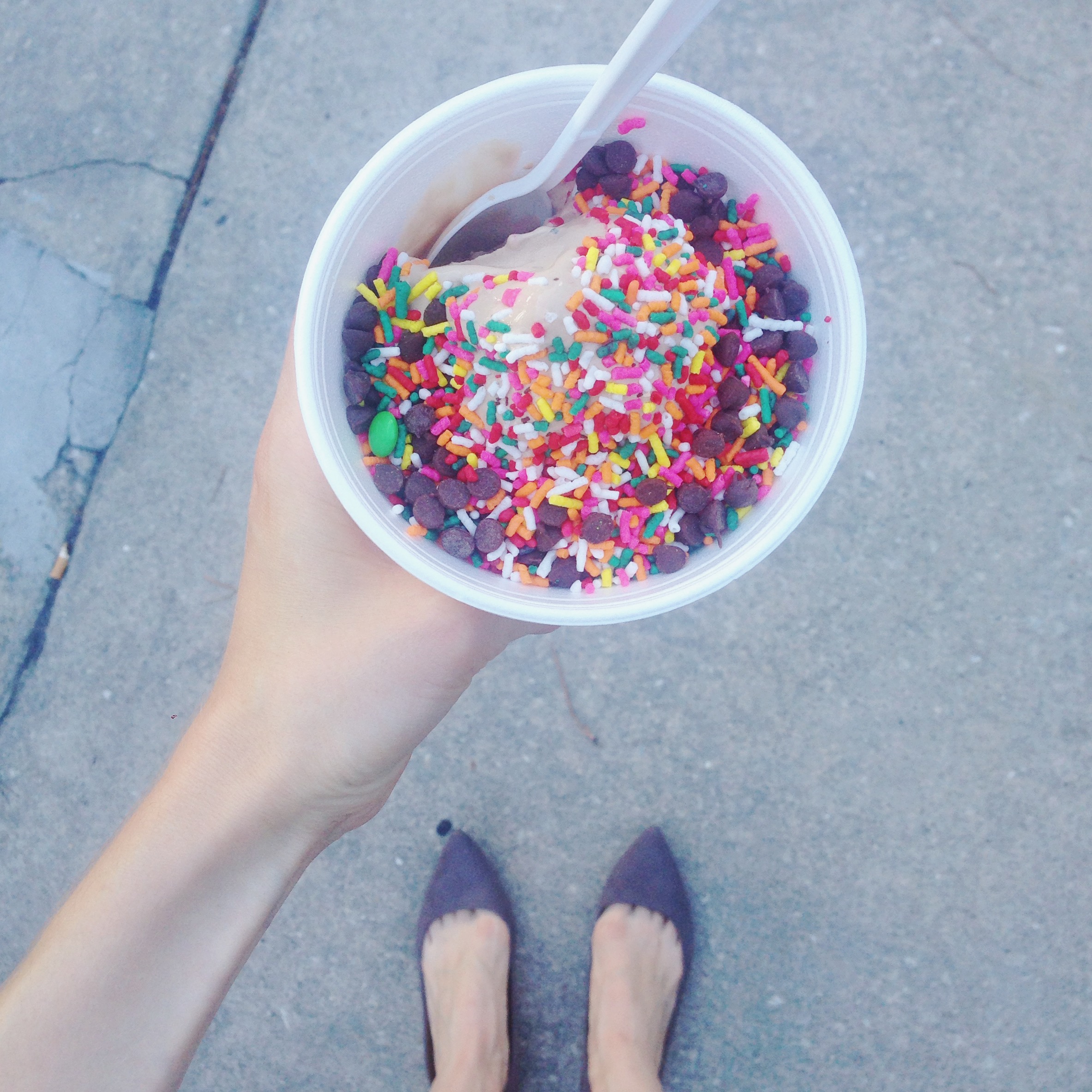 I wonder how many gallons of ice cream I've consumed in my life?