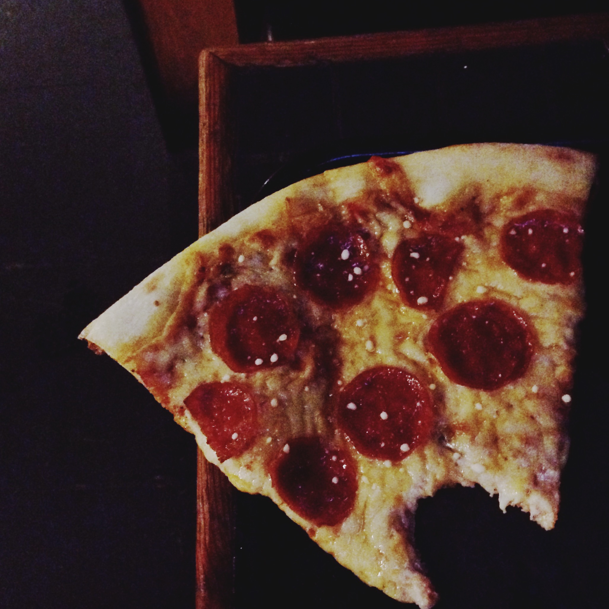 I'm not usually partial to pepperoni, but this is picturesque.