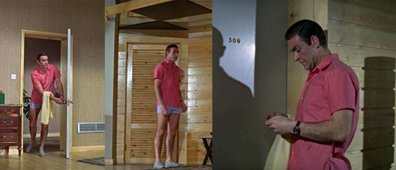 Happy to report my summer look is very James Bond in "Thunderball." Shorts, shoes and all. Now I want to watch this. (image via bamfstyle )