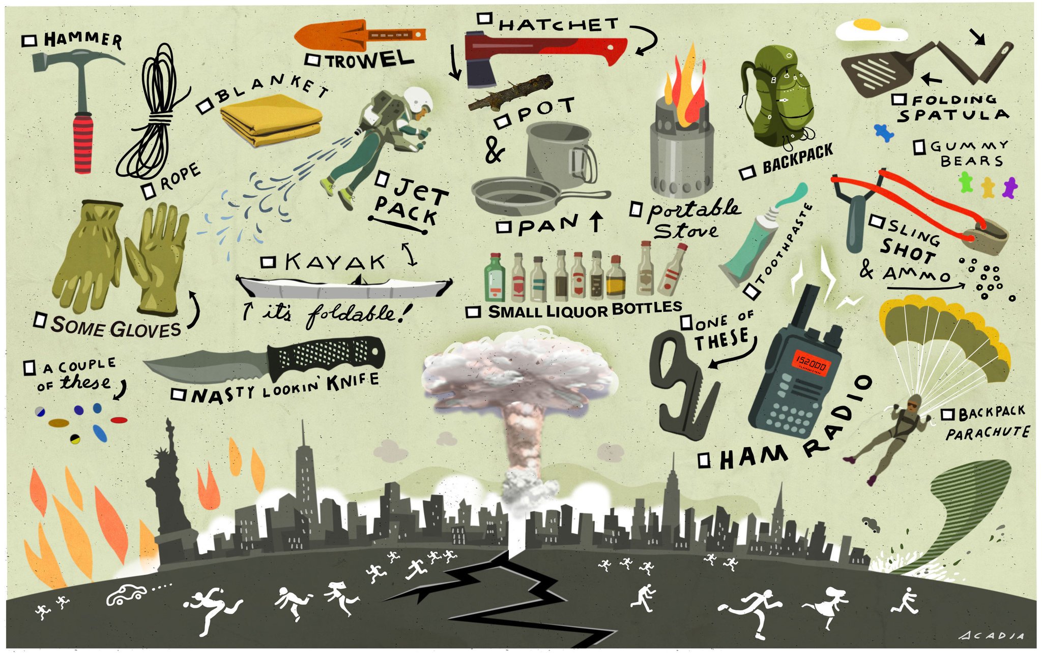 Part of me wants to go the ignorance is bliss route. (image by Leo Acadia via NYTimes)