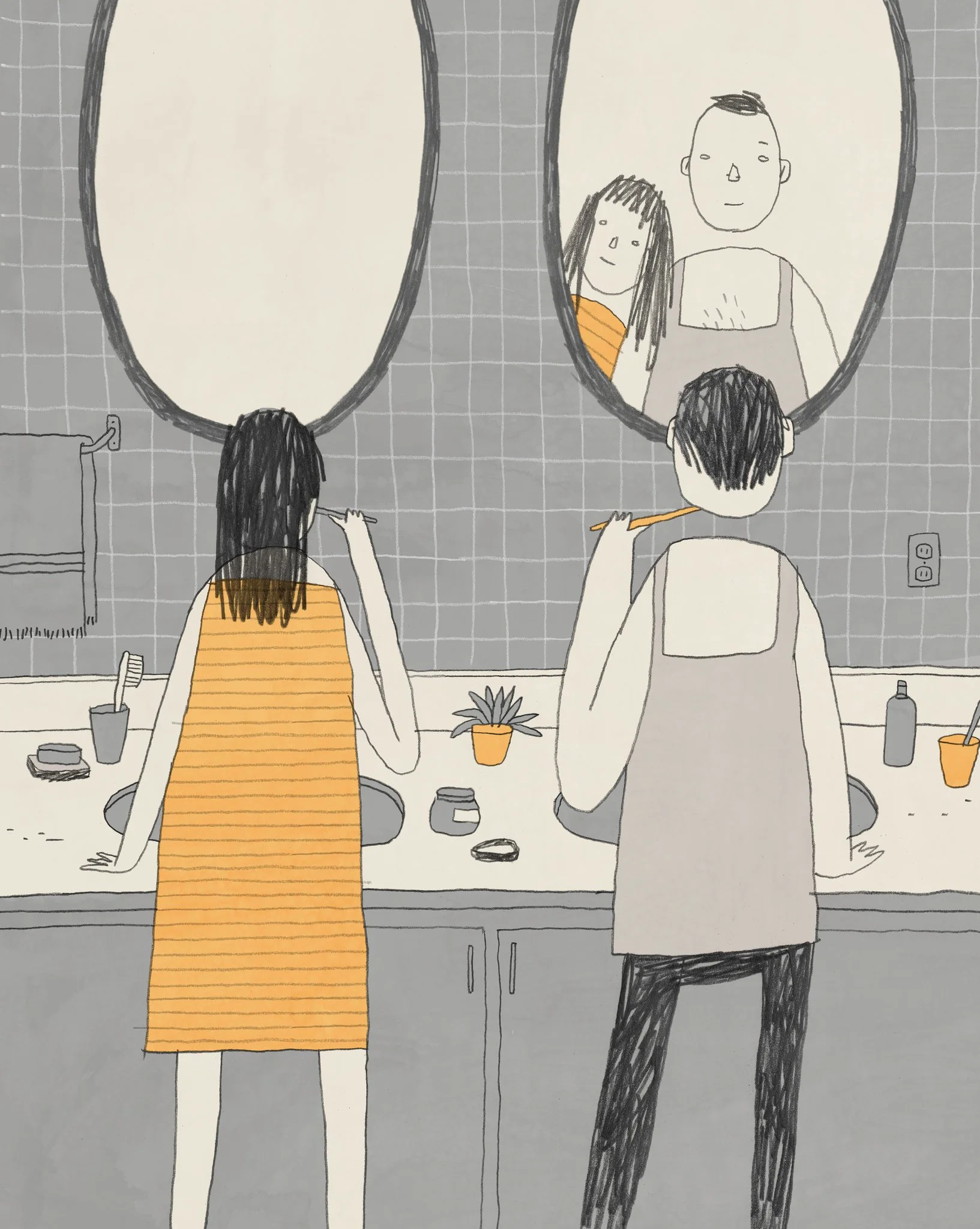 Always loving a love story. (image by Brian Rea via nytimes)