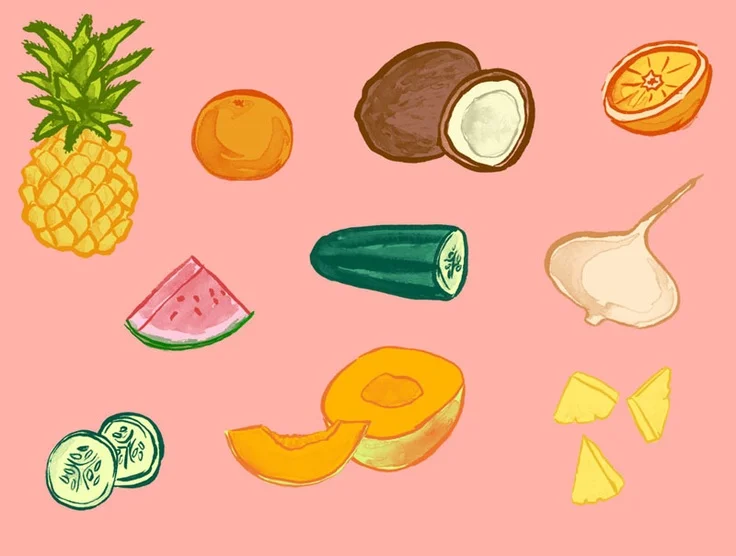 Kind of hard to show a bunch of piles of brown food in a flattering light. So here is a beautiful food image by Leah Goren. (via pinterest )