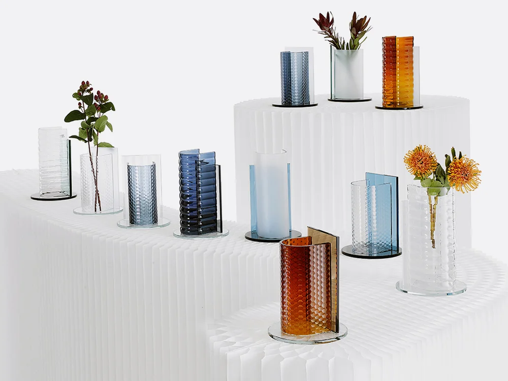 A Collection of Glass Objects, Inspired By Water In All Its Forms