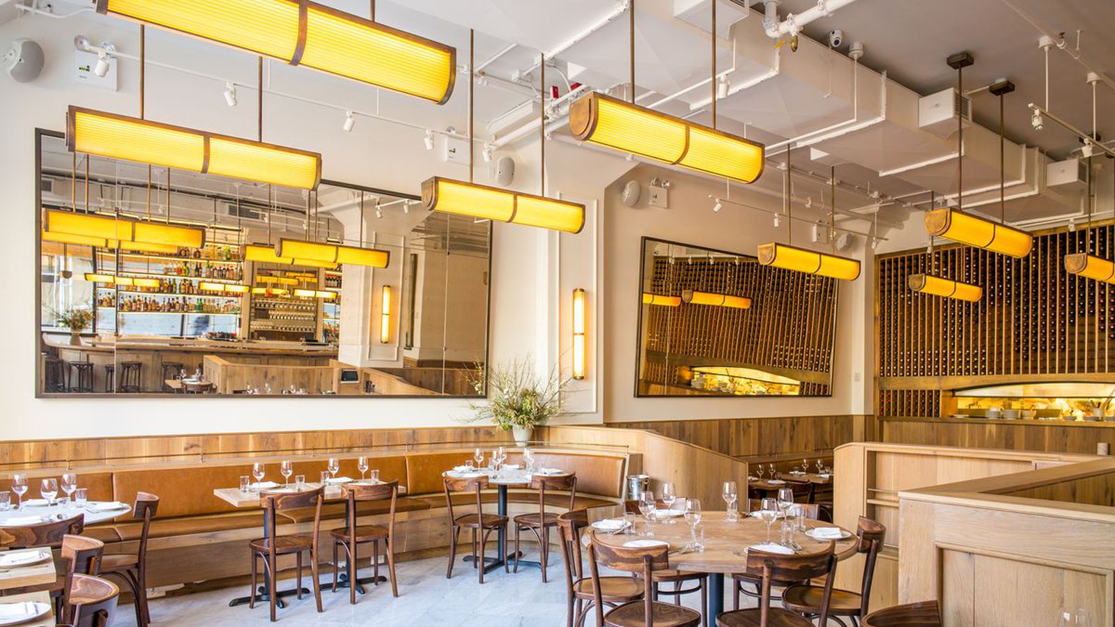 The decor of Cafe Altro Paradiso is lovely and I want to go back for a meal. I saw Dorie Greenspan there. It was baker foodie heaven. (image via Nick Solares)