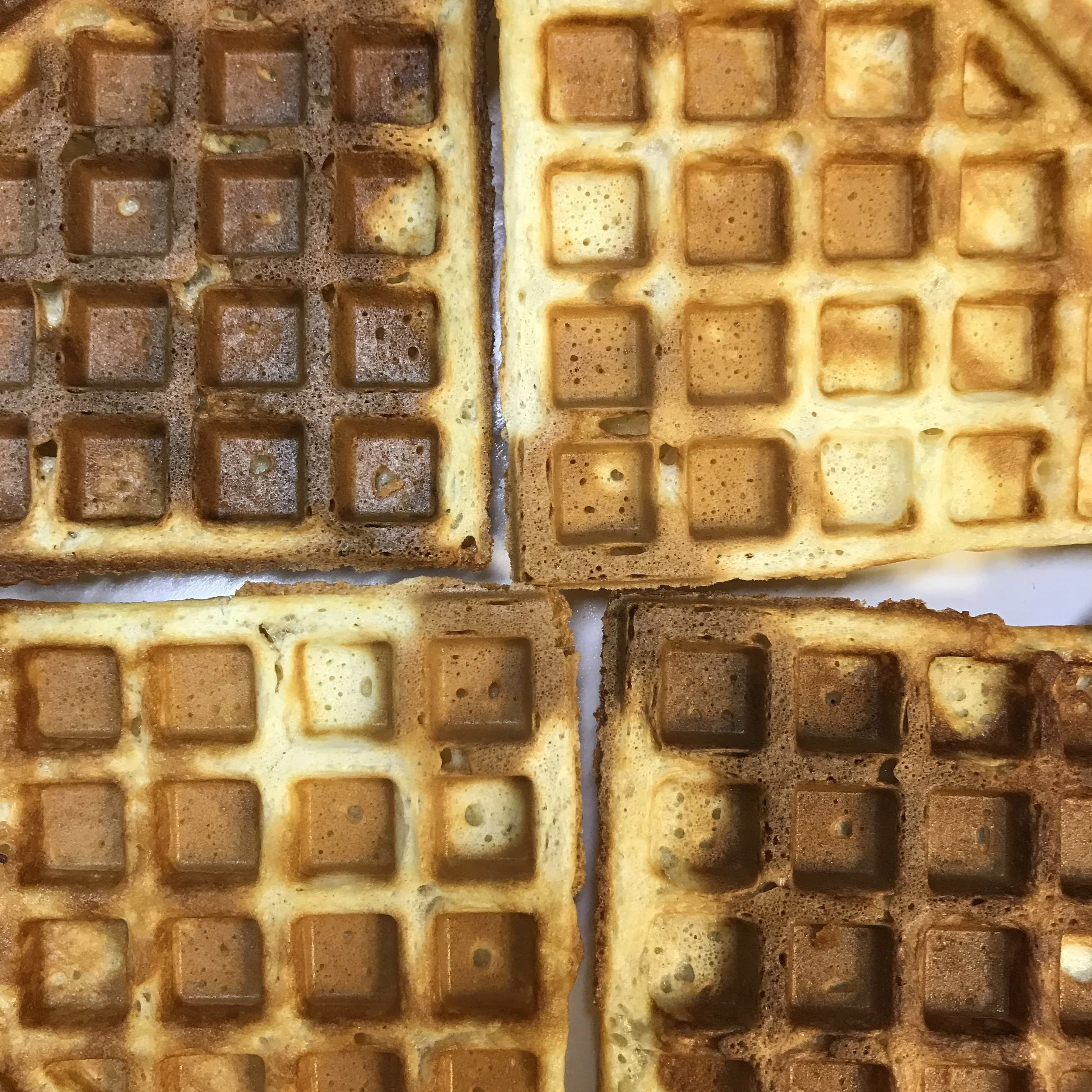 I took a lot of waffle glamour shots. 