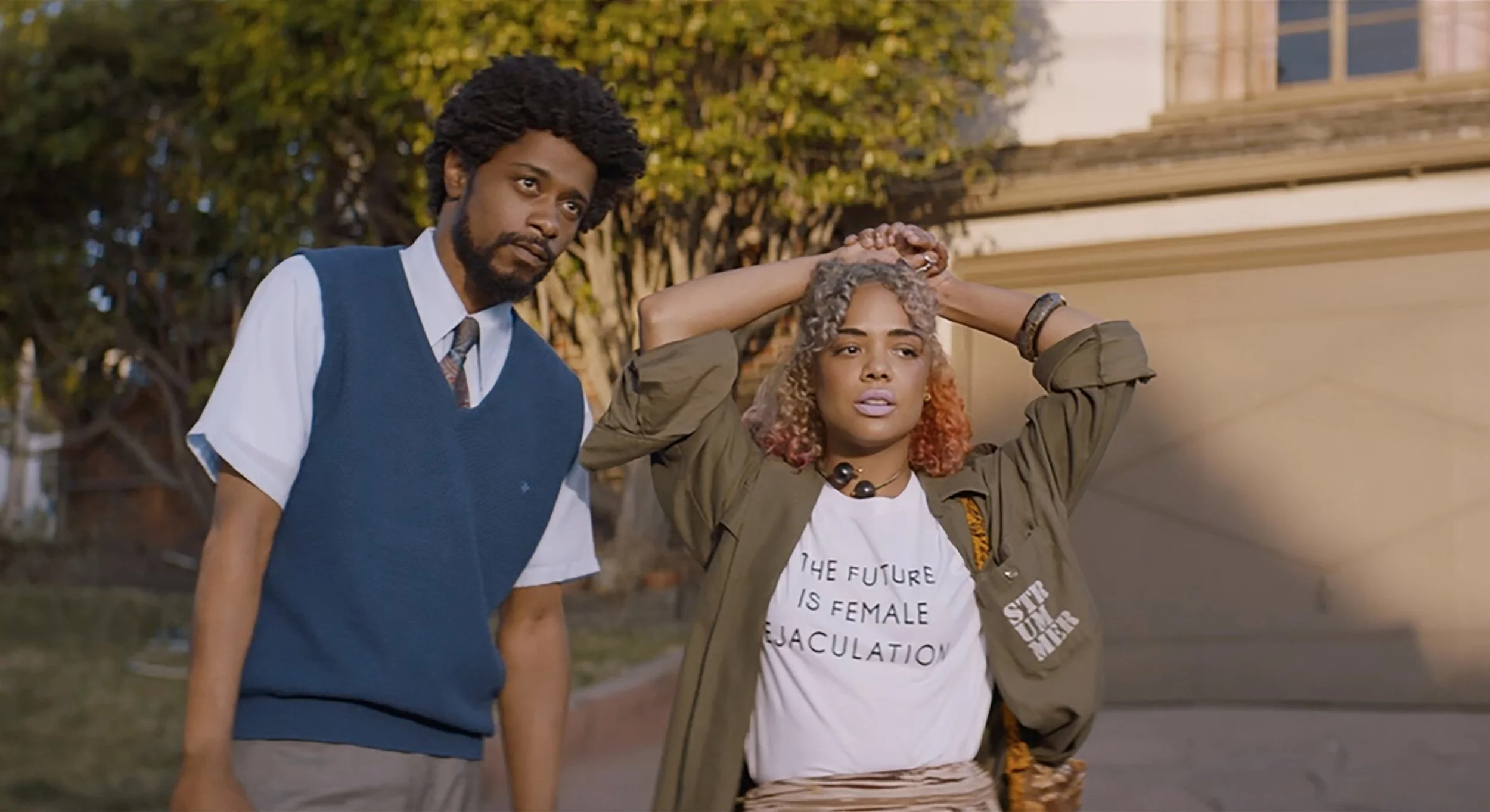 I am now even more enamored with Lakeith Stanfield and Tessa Thompson. 