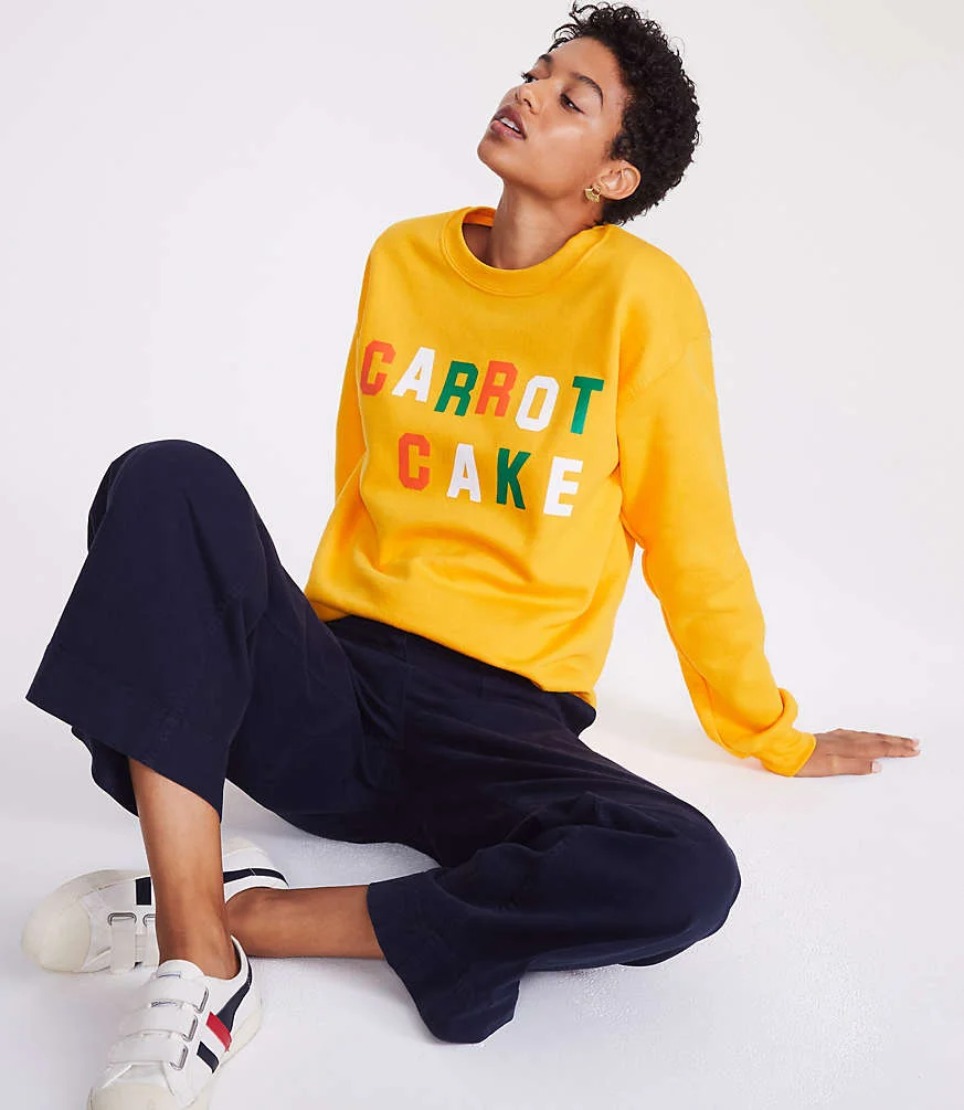 I had to buy this Katie Kimmel sweatshirt.