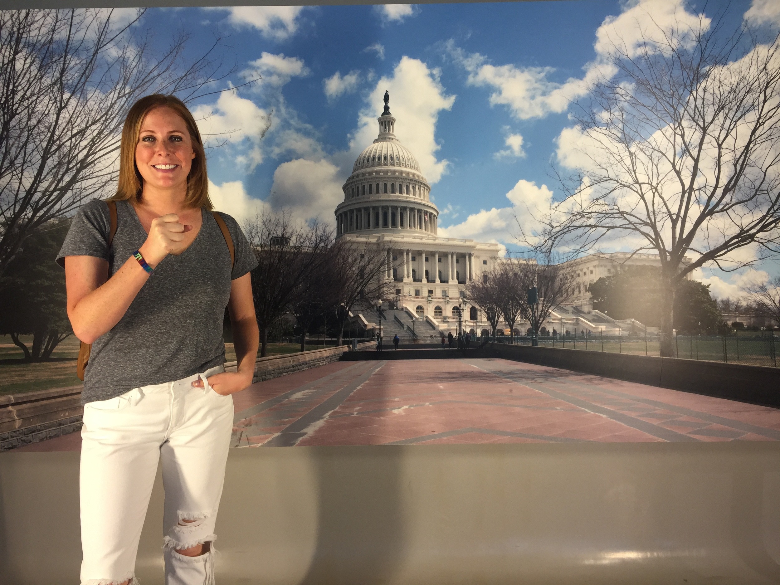 Reporting Live from Washington D.C.