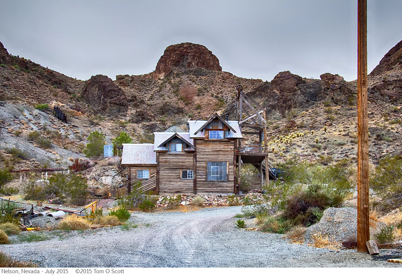 Mine, south side