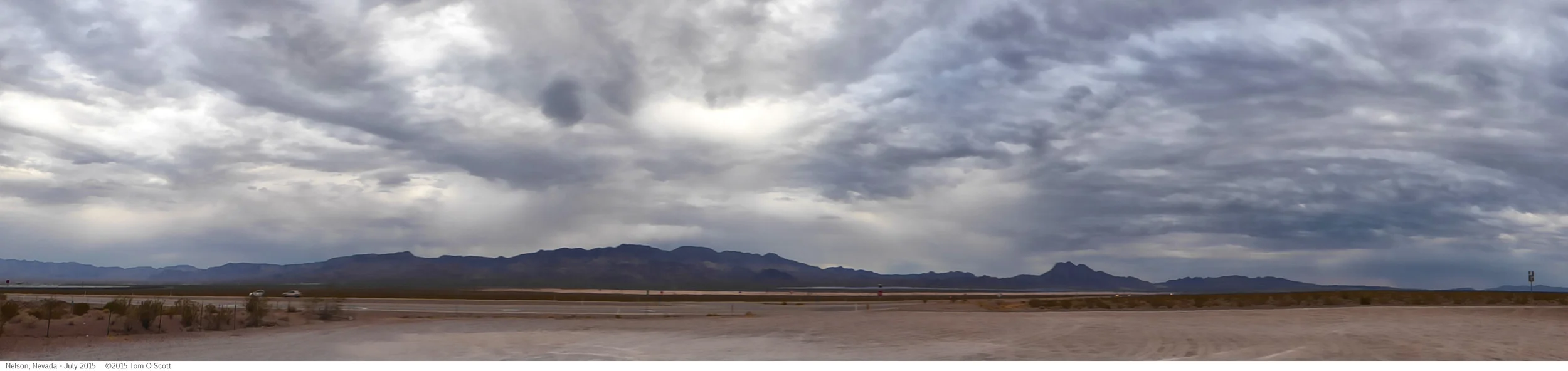 View from Nelson turnoff