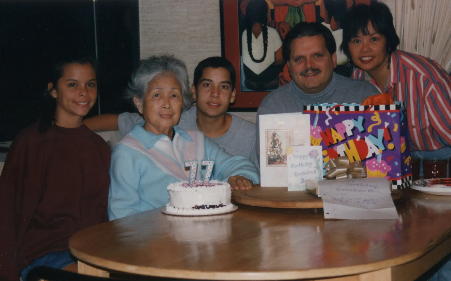 277 Grandma Josies 77th Bday Dec 96.jpg