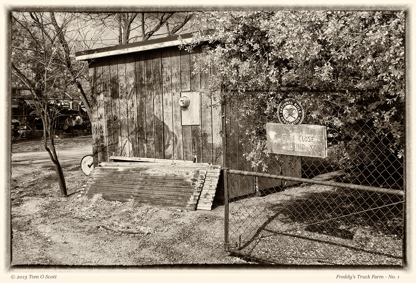 Entrance to Freddy's Truck Farm