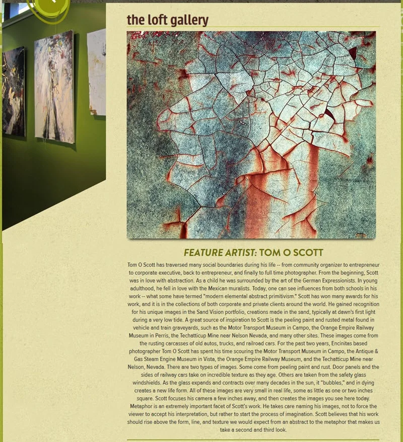 Solo Show at UCSD's The Loft Gallery