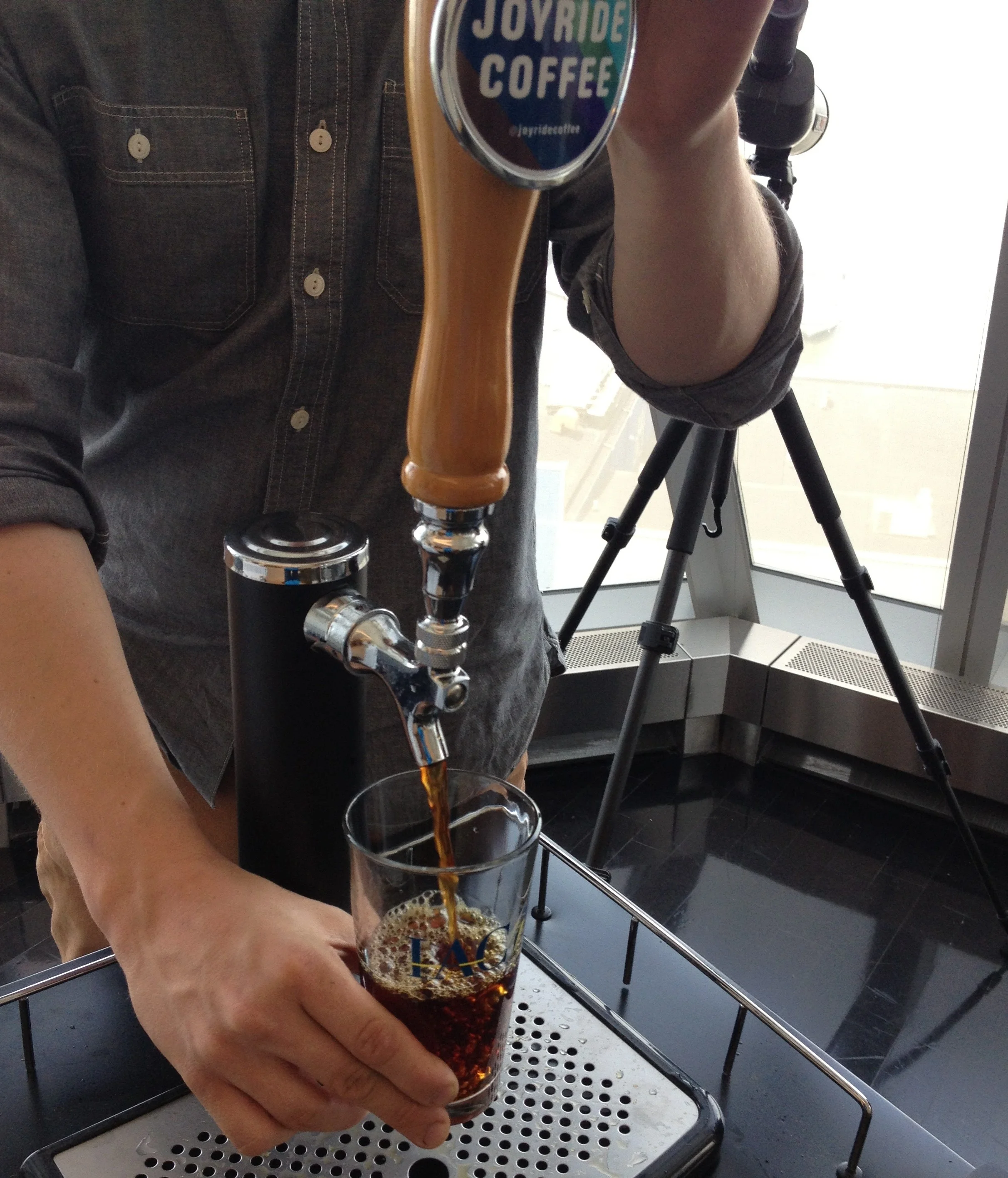 Cold Brew kegs: The new "water cooler"