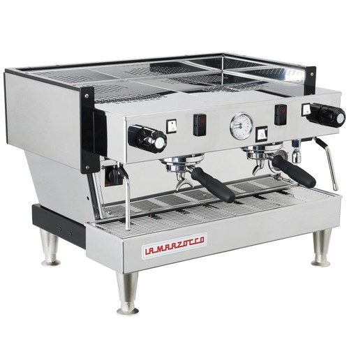 A La Marzocco Linea EE, known as a cafe "workhorse" but for an office, they can be tough to manage. 