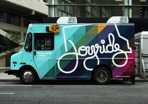 The Original Joyride truck in 2011, serving up fresh Stumptown coffee... before our office coffee delivery service took off!