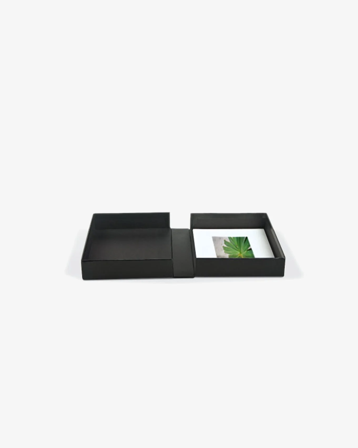 Portfolio Case Black Interior