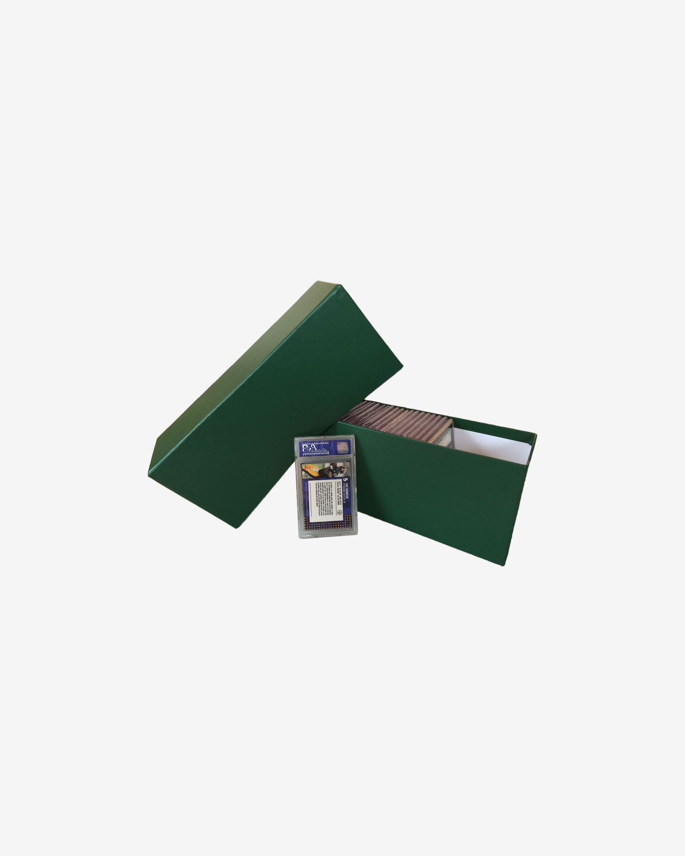 Large Graded Card Storage Box Green