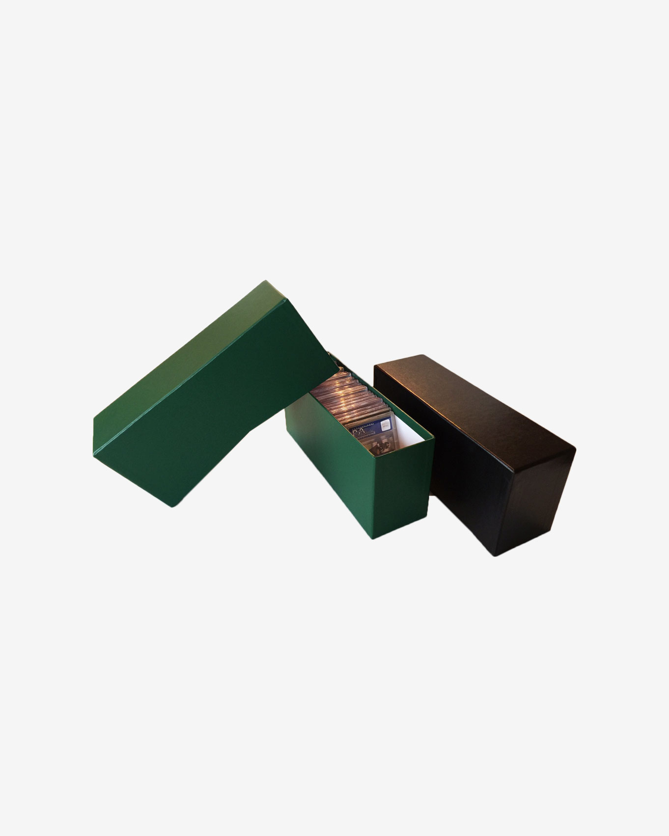 Large Graded Card Storage Box Green