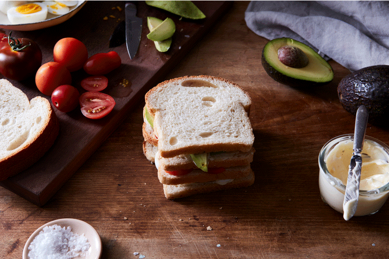 An Avocado Sandwich With Triple The Flavor (Thanks, Mayo)