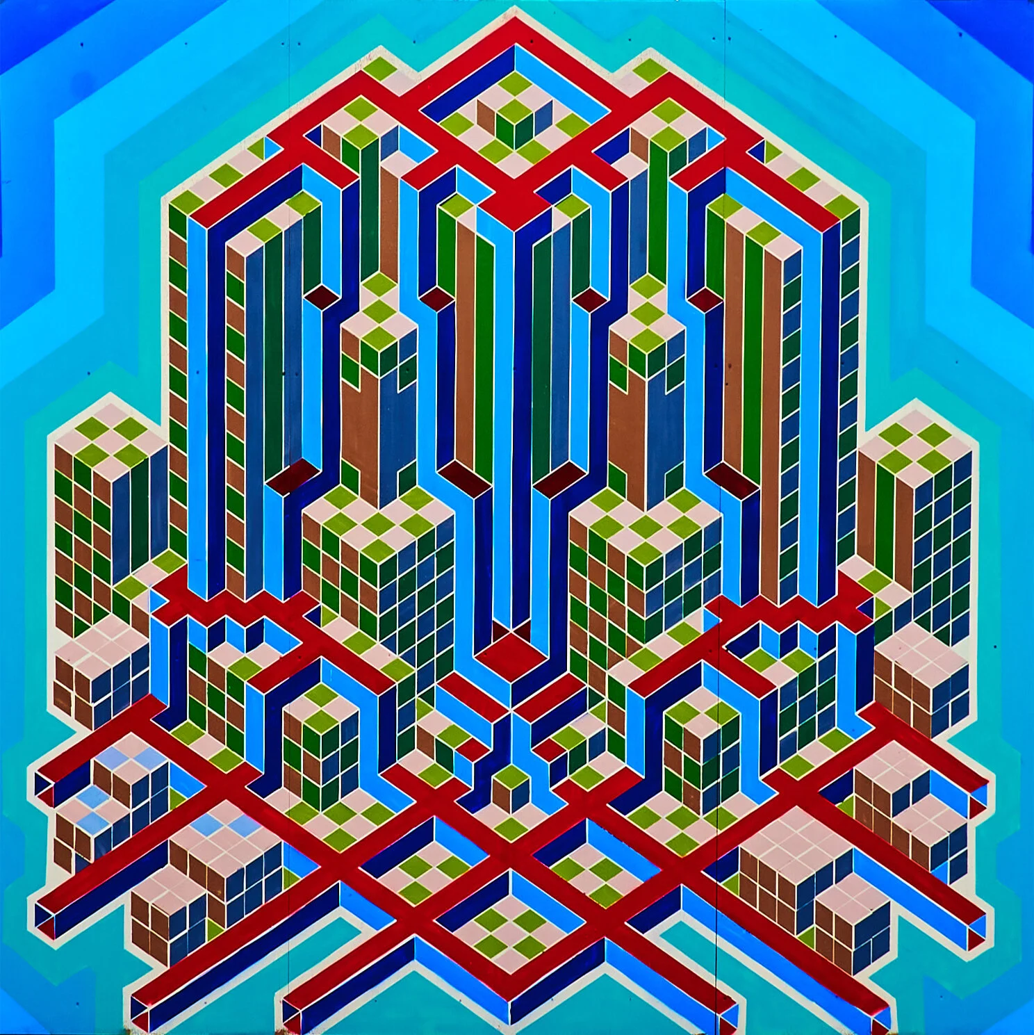 "Fall of corruption" by Kaveh Ahangar