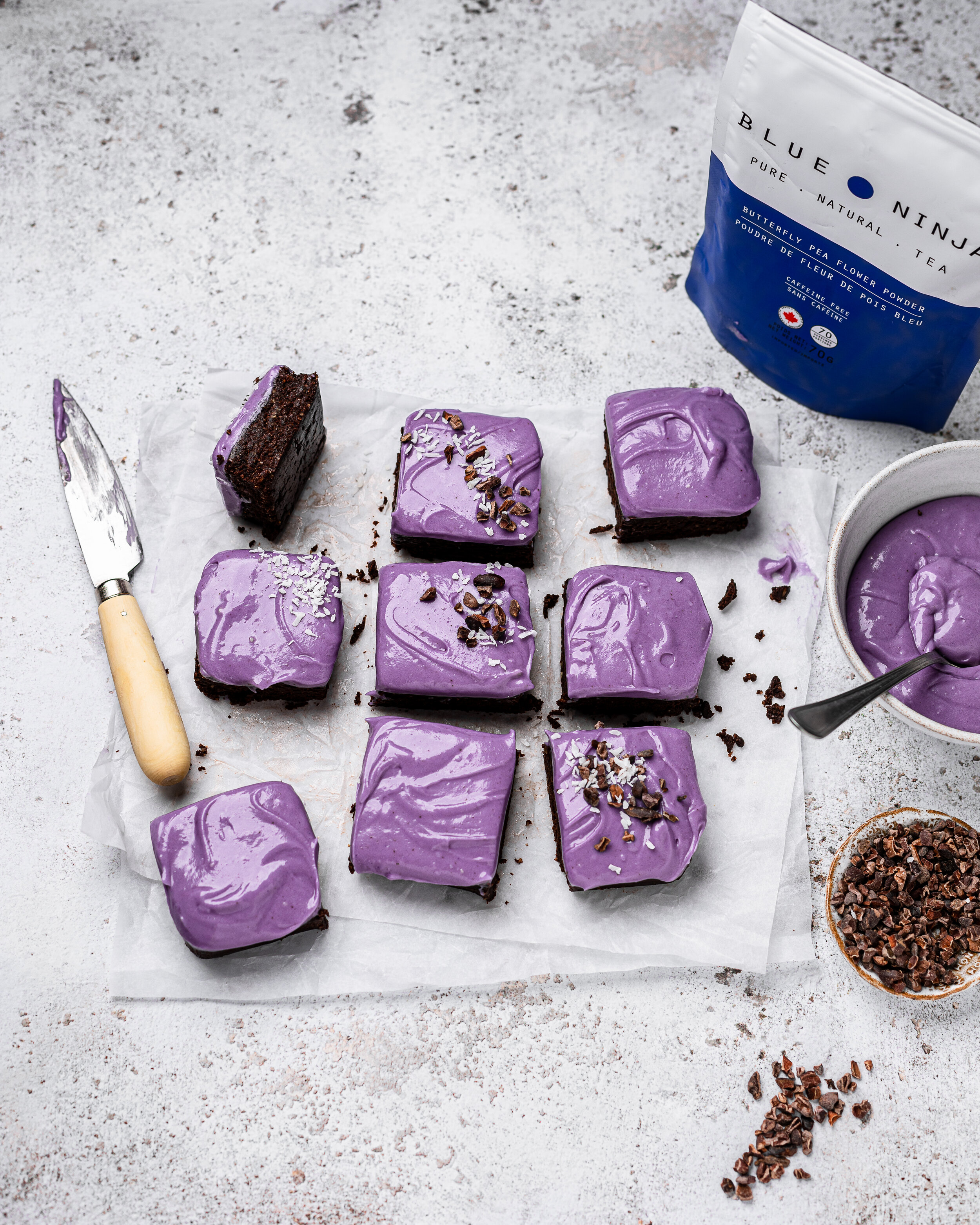 No bake purple iced butterfly pea brownies-3.jpg