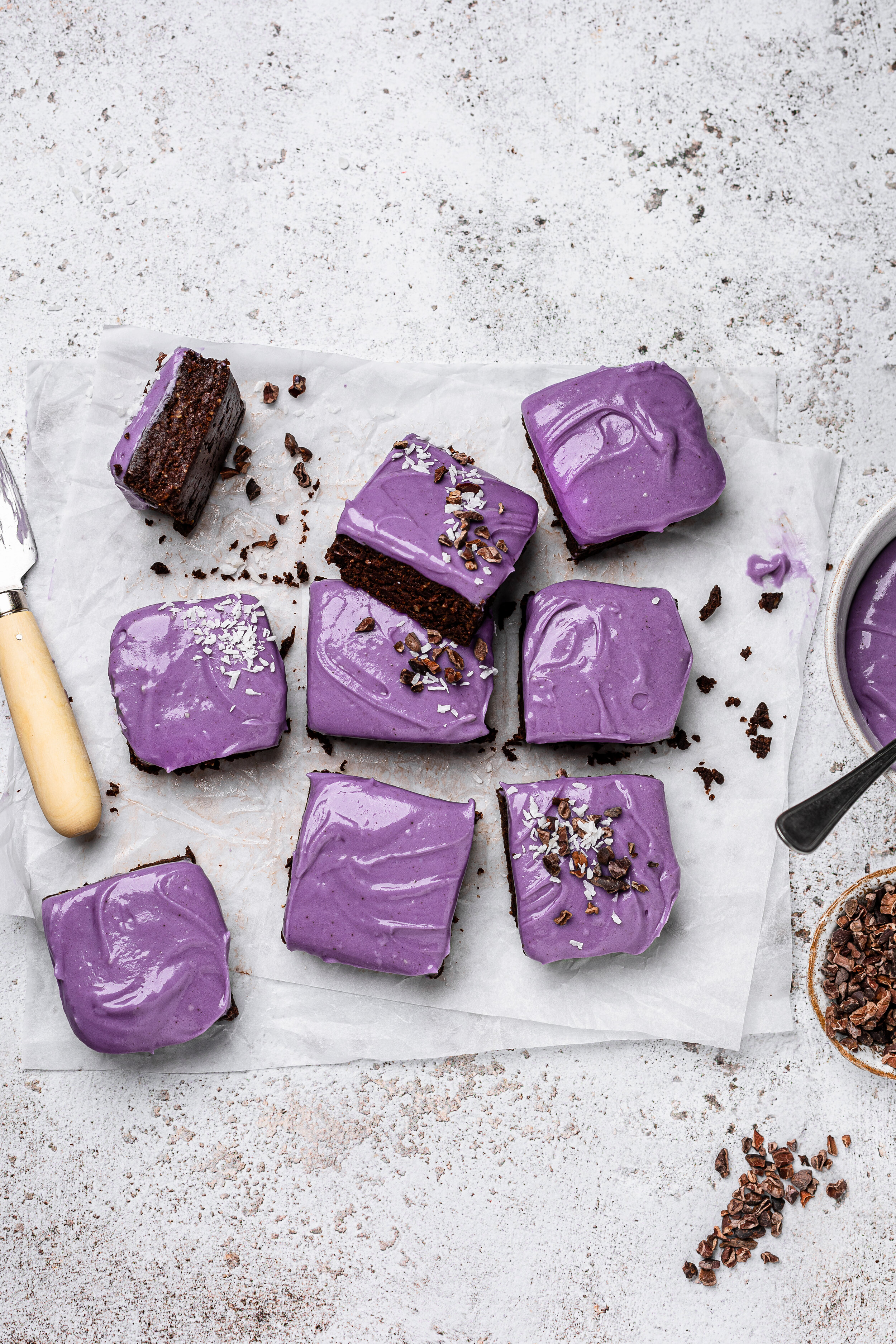 No bake purple iced butterfly pea brownies-4.jpg