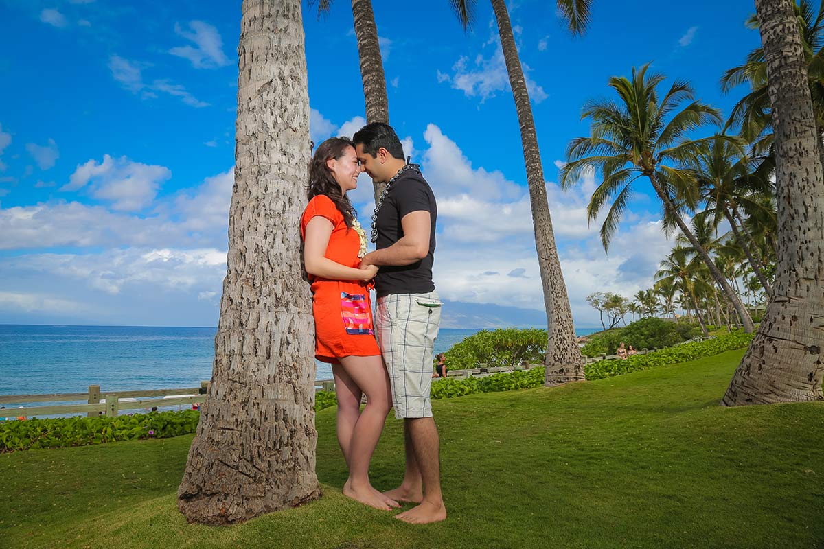 Couple photo shoot Maui