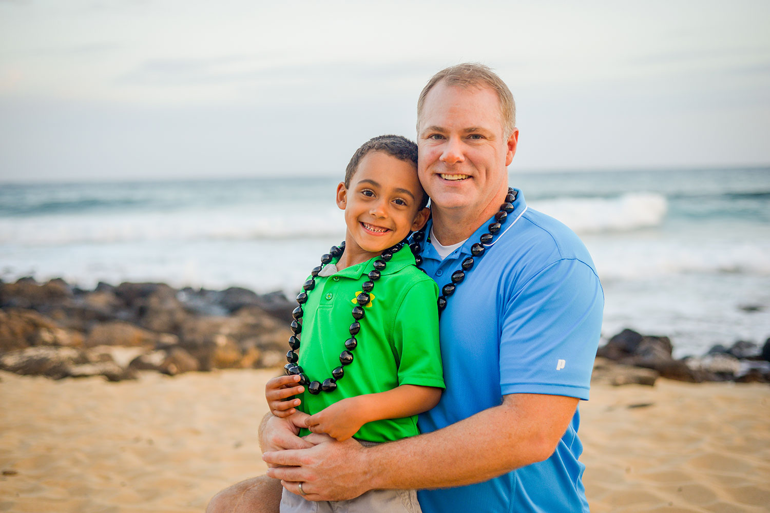 fun family photography Kauai