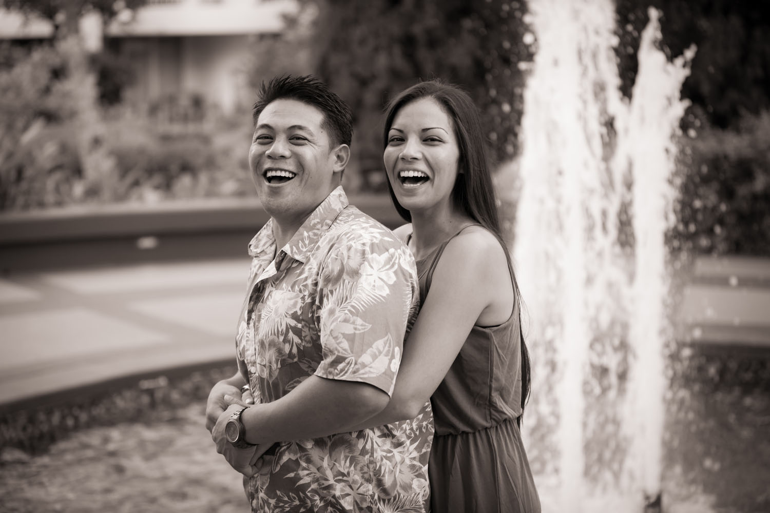 Fun couple photography Kauai