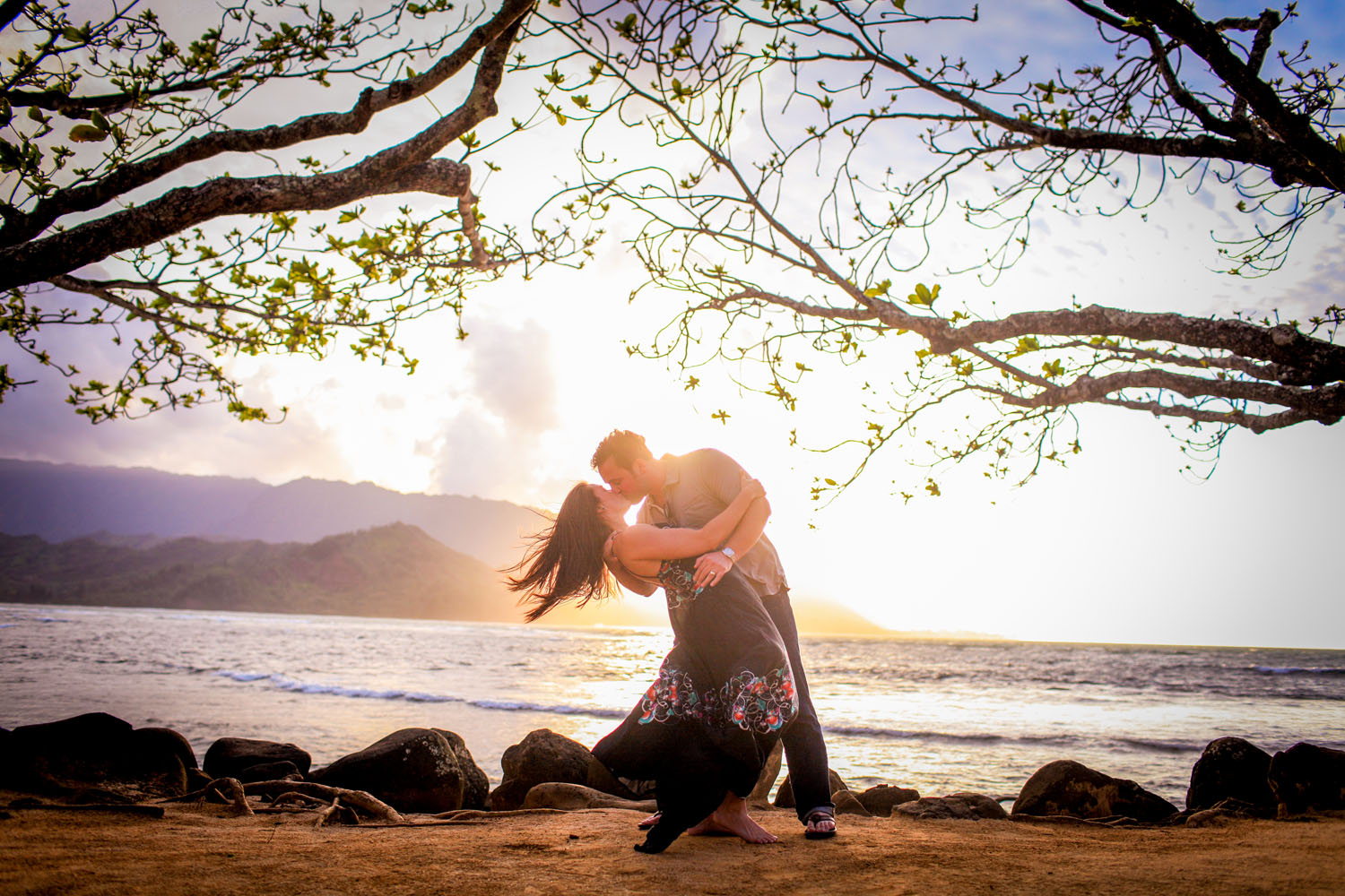 artistic Couple photo shoot Hawaii