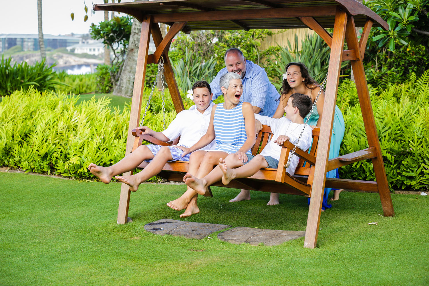 Family photo shoot Kauai