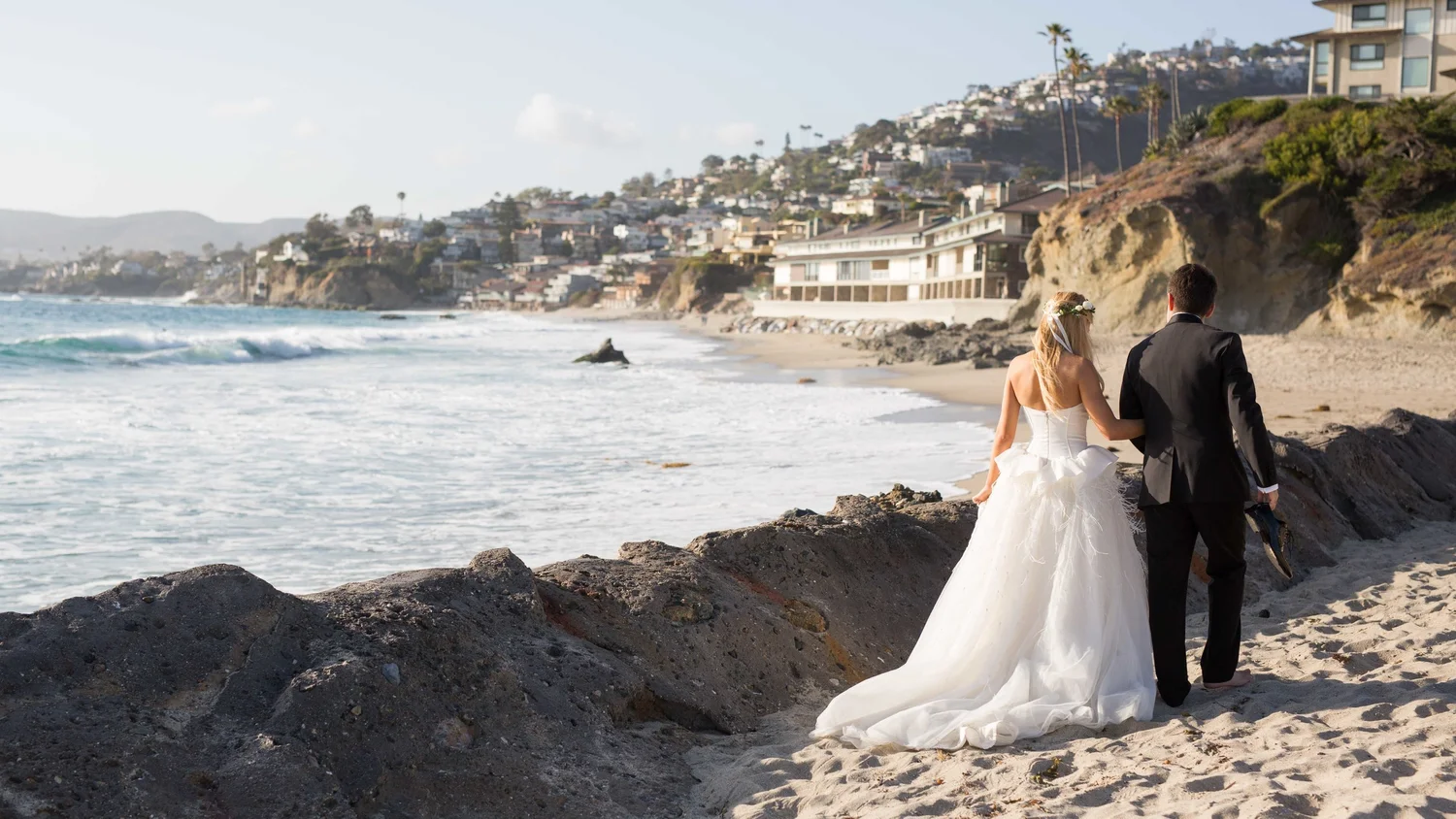 A Laguna Beach Bridal Session || Having some fun before the wedding —  Hawaii Photography