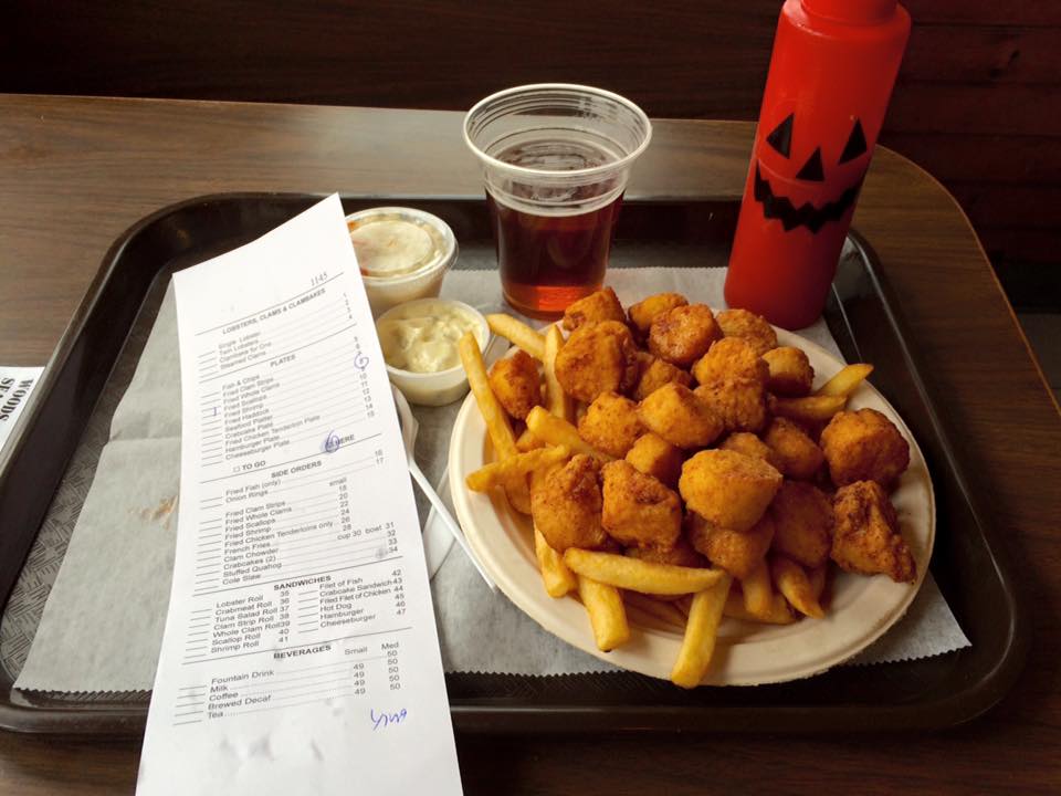 Fried but deeeeeeeelish! Wash it down with some cold beee-ah!