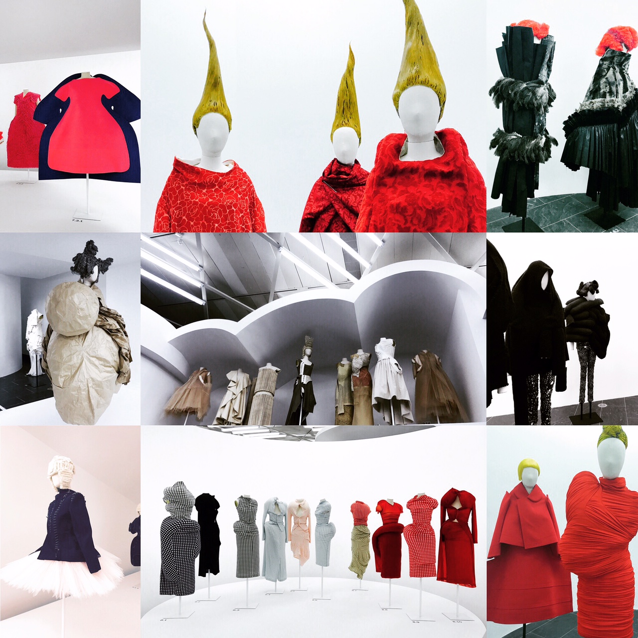 a sampling of the fashion from the Rei show.