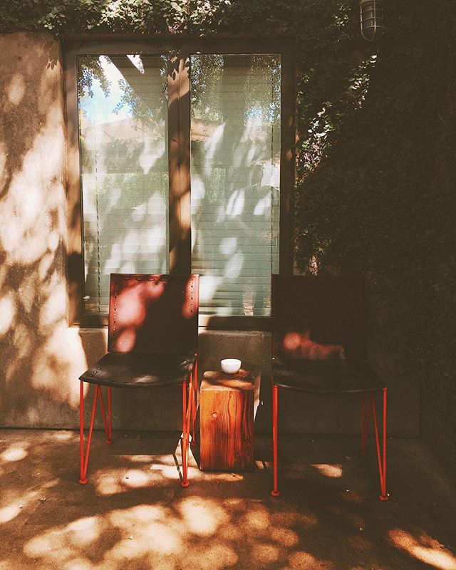 Sit for a spell // #hotelsanjose #austin #atx #chairs #ivy