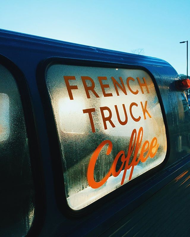 I can see the Futura // #frenchtruckcoffee #thatlacommunity #wesanderson #futura