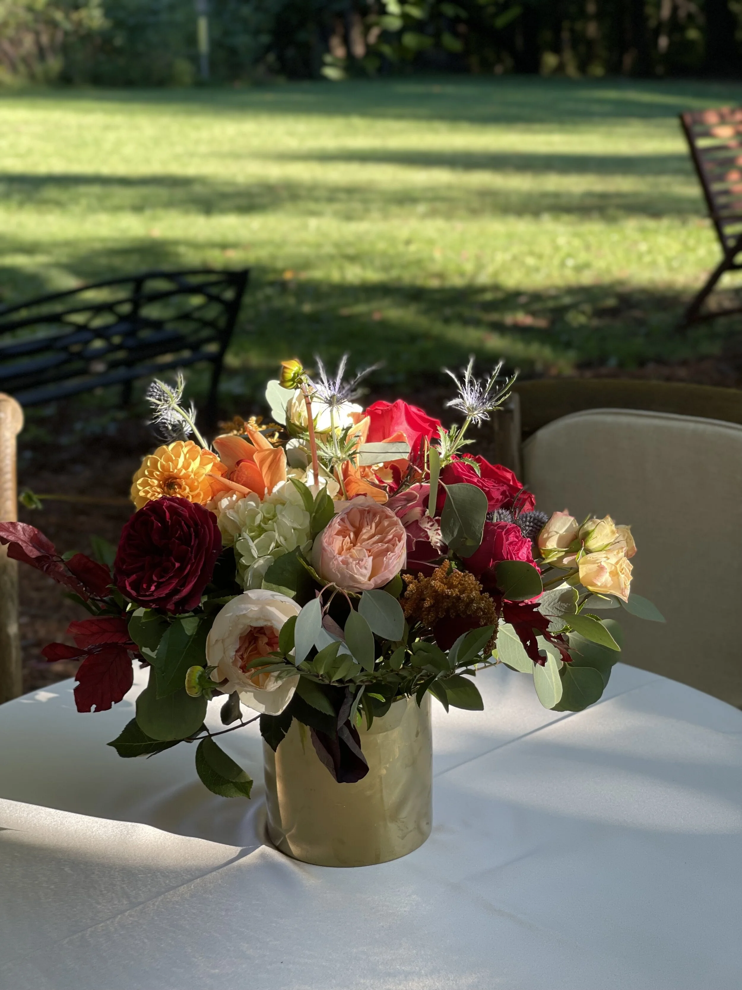September Garden Wedding