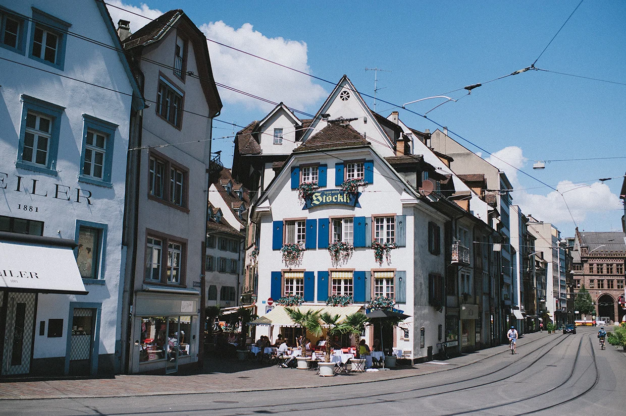 From Basel to Bern, Switzerland