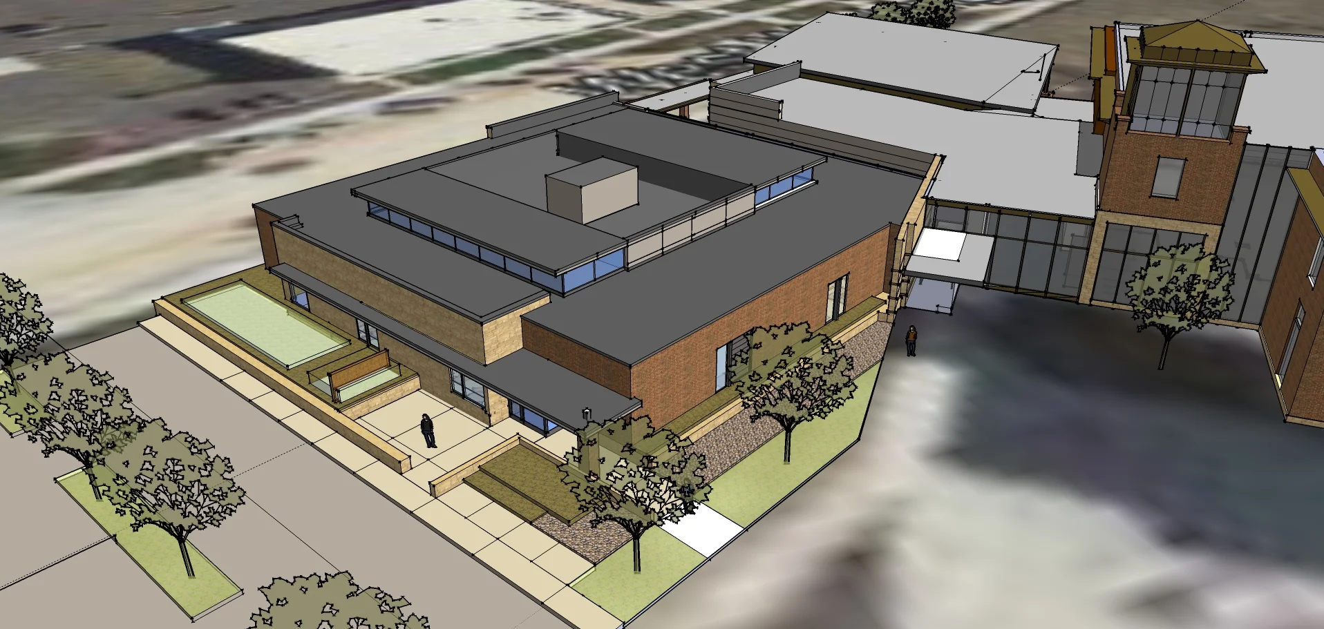 Civic Complex Model- 7-28 west aerial.jpg