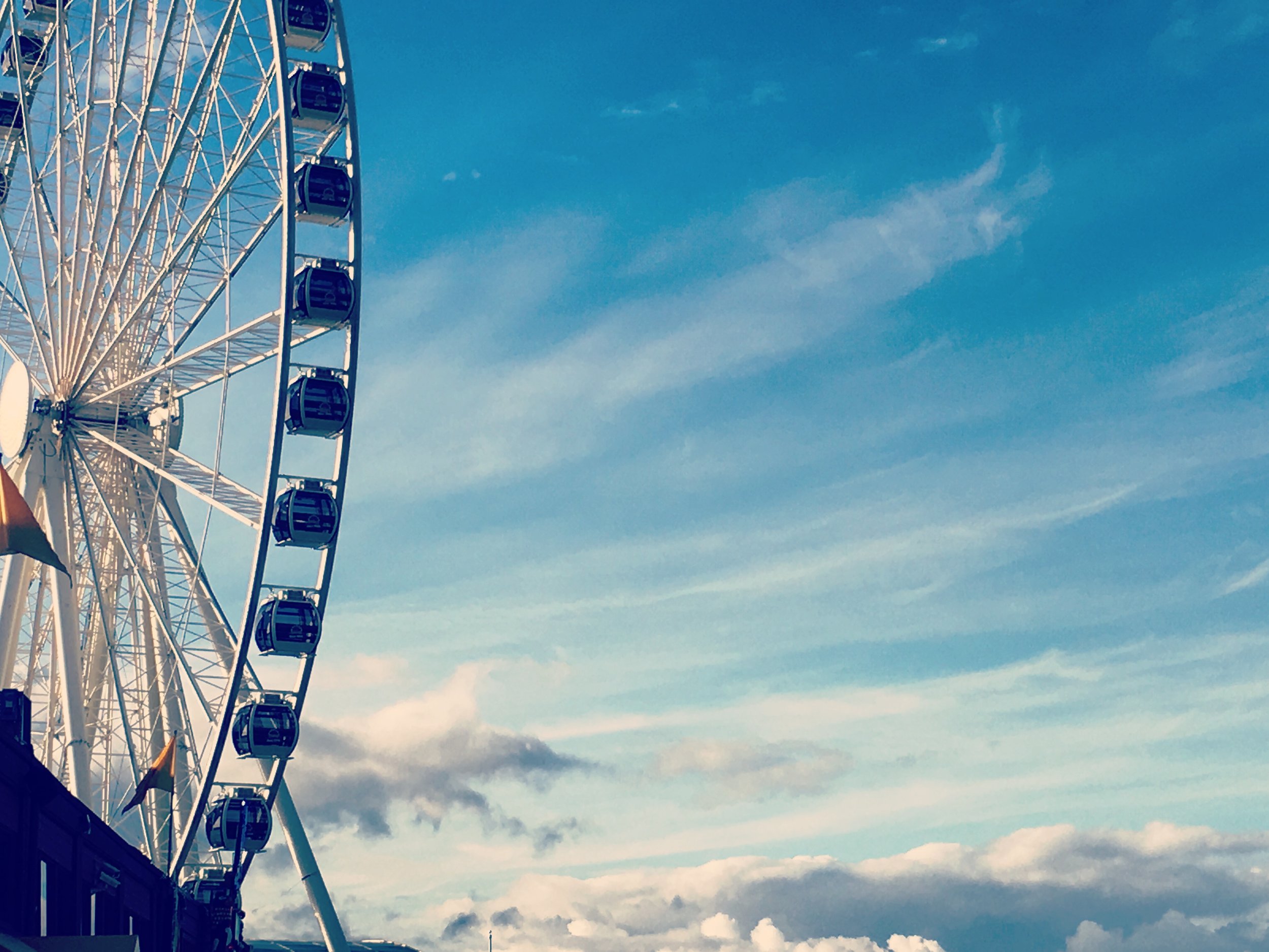 ferris wheel sky