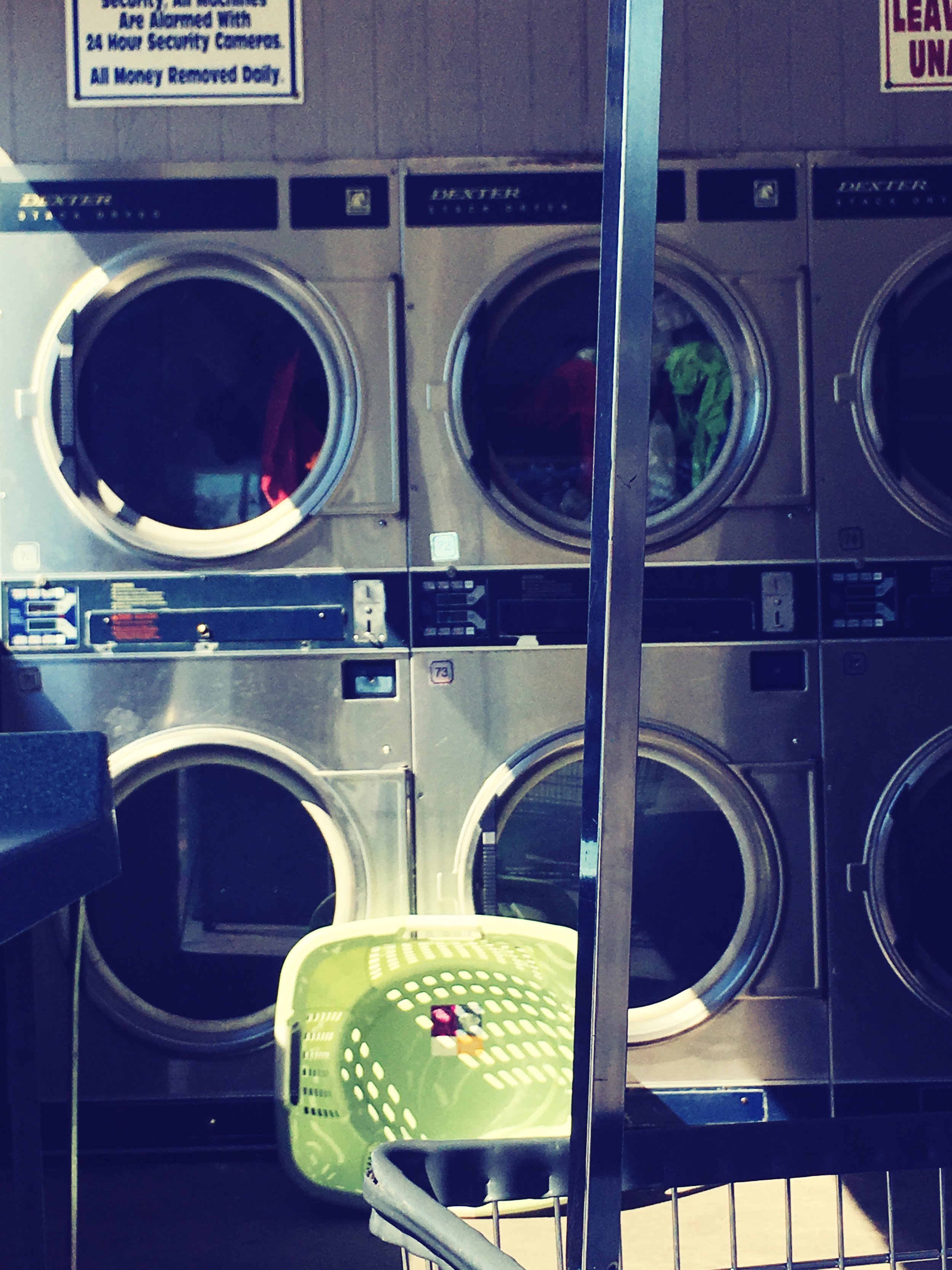 the green laundry basket series