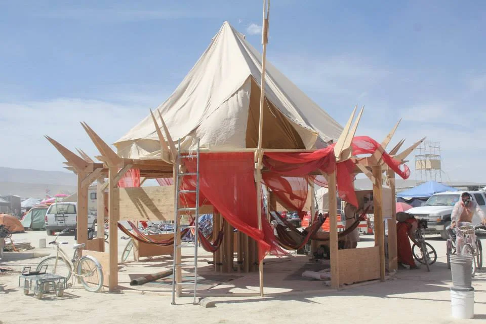 Burning Man Yurt — Eric Wycoff Rogers