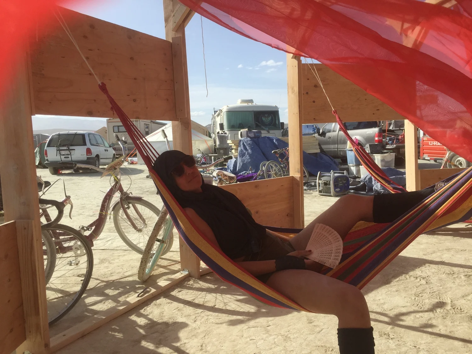 Burning Man Yurt — Eric Wycoff Rogers