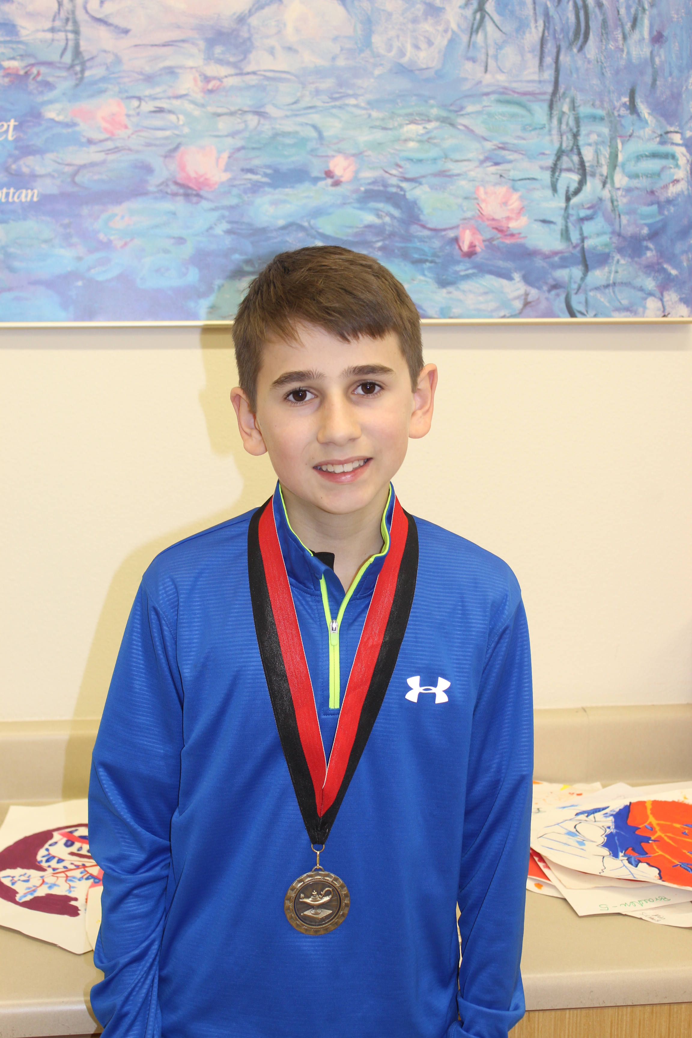 LTMS 6th grader Colin Miller