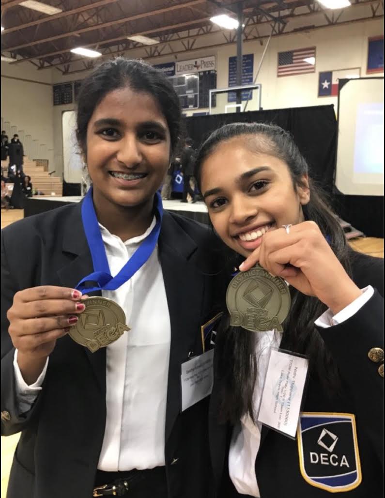 Swetha Ayinala and Nidhi Thippana