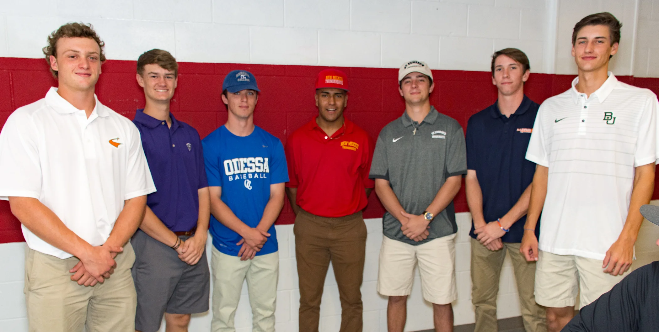 LTHS tennis student-athletes (left to right): Brandon Jeffrey - University of Texas at Dallas Dalton Buckingham - Sewanee, The University of the South Zach Davis - Odessa College Carlos Contreras - New Mexico State Junior College Garrett Phillips - St. Edwards University Spencer Wionzek - McLennan Community College Blake Helton - Baylor University